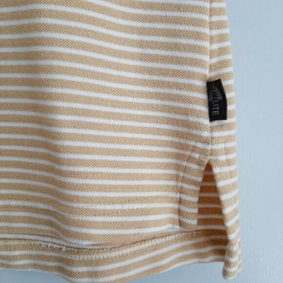 ADIDAS | ClimaLite Golf Tailored Fit Classic Sleeveless Polo Shirt Stripe Sz L - Picture 5 of 11